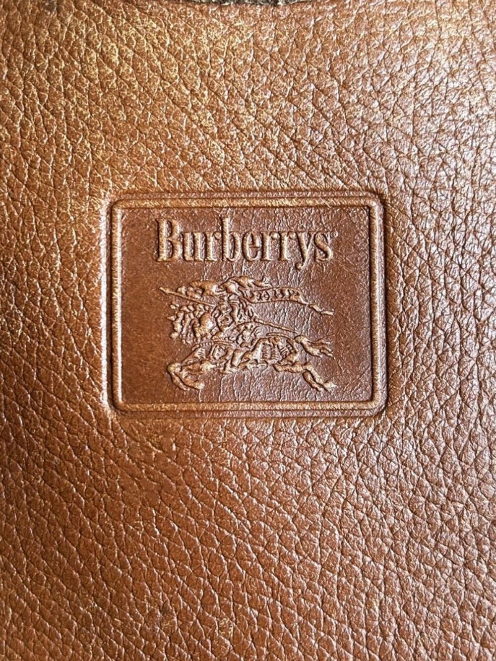 BURBERRY Calfskin Drawstring Bucket Bag, British Tan - Picture 3 of 13